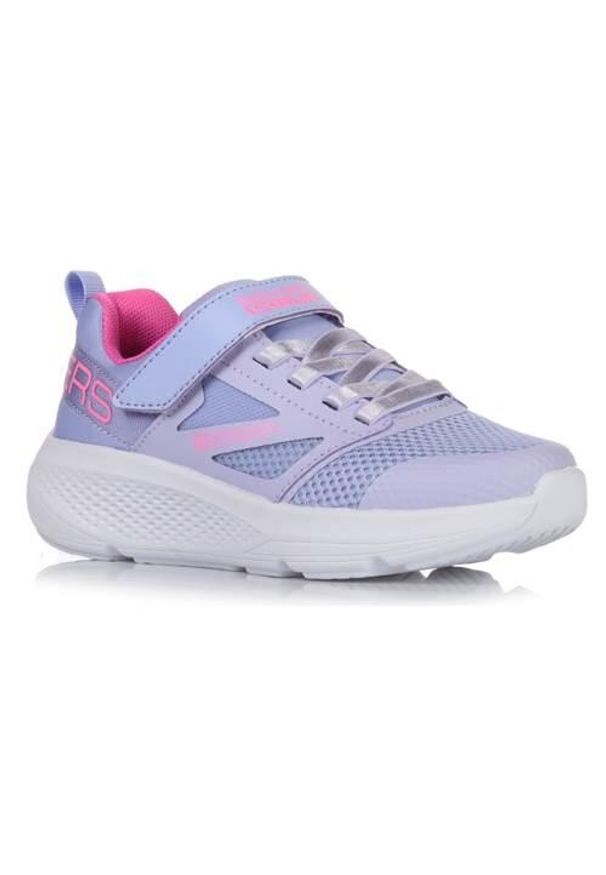 skechers - Buty do chodzenia dla dzieci Skechers Go Run Elevate Up. Kolor: niebieski. Materiał: syntetyk, materiał. Szerokość cholewki: normalna. Sport: bieganie, turystyka piesza