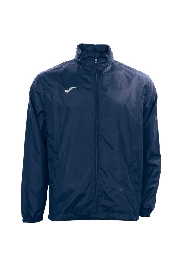 Kurtka do biegania męska Joma Iris przeciwdeszczowa. Kolor: niebieski. Materiał: syntetyk. Sport: bieganie