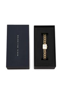 Daniel Wellington Zegarek Jolie Chain 15 DW00100836 Złoty. Kolor: złoty #4