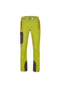 Spodnie trekkingowe Extendo damskie Milo Vino Lady. Kolor: żółty. Materiał: tkanina. Sport: turystyka piesza