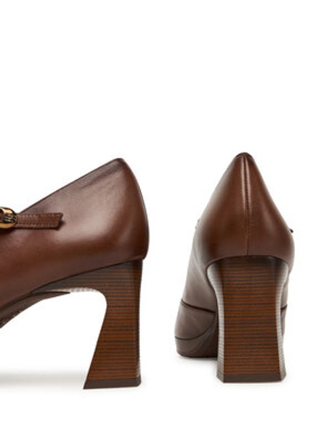 Hispanitas Półbuty HI254342 Brązowy. Kolor: brązowy. Materiał: skóra