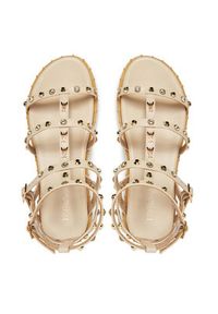 Patrizia Pepe Sandały PPJ347.02 Beżowy. Kolor: beżowy. Materiał: skóra #3