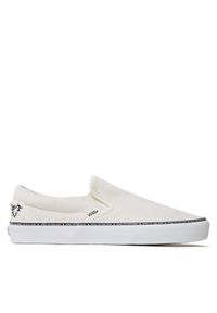 Vans Tenisówki Classic Slip-O VN0A7Q5DBHE1 Biały. Kolor: biały. Materiał: zamsz, skóra