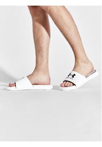 Under Armour Klapki Ua M Ansa Fix Sl 3023761-103 Biały. Kolor: biały. Materiał: skóra #6