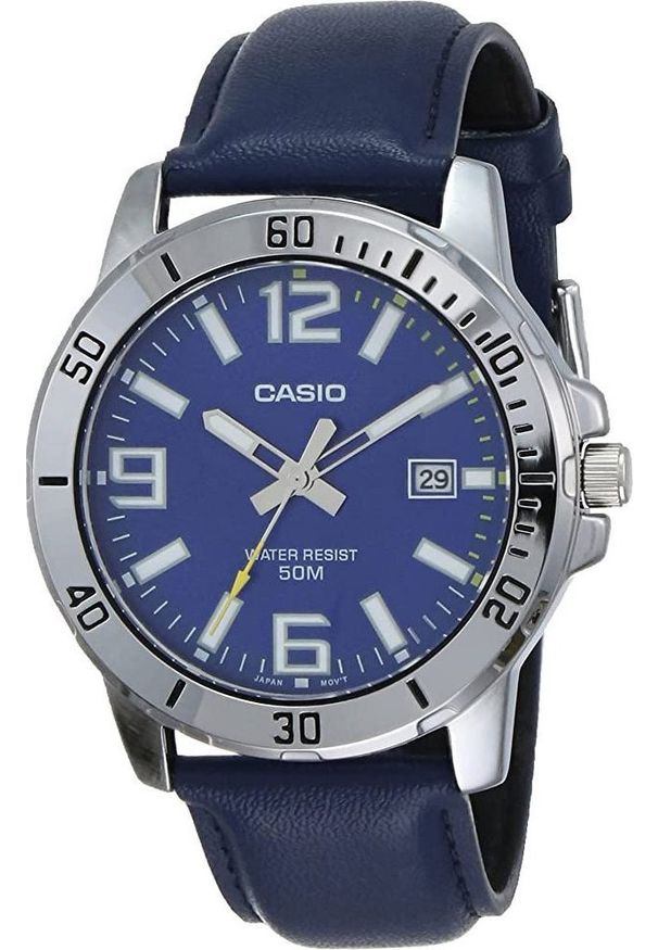 Zegarek Casio ZEGAREK MĘSKI CASIO MTP-VD01L-2BV (zd169a)