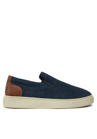 GANT - Gant Tenisówki Mc Julien Sneaker 28633522 Niebieski. Kolor: niebieski. Materiał: skóra, welur