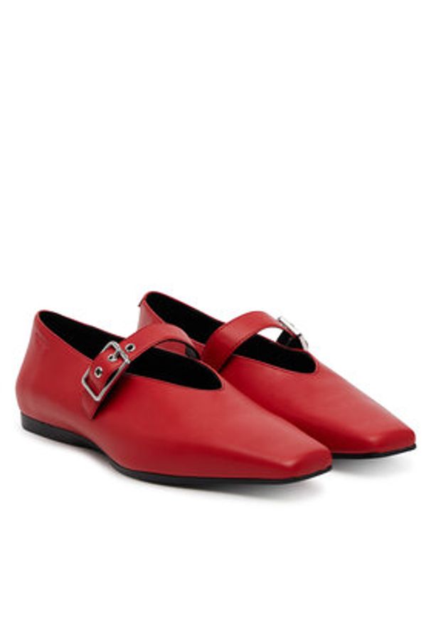 Vagabond Shoemakers Baleriny Wioletta 5701-201-48 Czerwony. Kolor: czerwony. Materiał: skóra