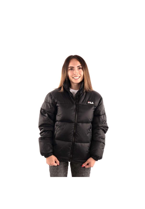 Damska kurtka puchowa Fila Sandia. Kolor: czarny. Materiał: puch