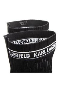 Karl Lagerfeld - KARL LAGERFELD Muszkieterki KL31691 Czarny. Kolor: czarny. Materiał: materiał