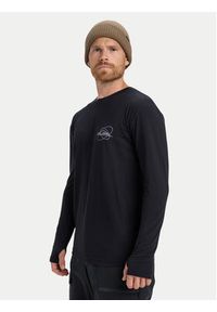 Quiksilver Longsleeve Coastal Run EQYKT04400 Czarny Regular Fit. Kolor: czarny. Materiał: syntetyk. Długość rękawa: długi rękaw #5