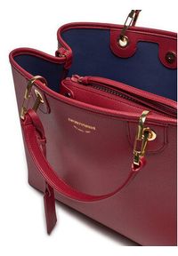 Emporio Armani Torebka EW000360 AF12036 M5008 Bordowy. Kolor: czerwony. Materiał: skórzane #3