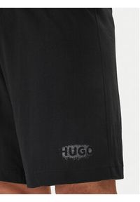 Hugo - HUGO Szorty piżamowe Spray 50559719 Czarny Regular Fit. Kolor: czarny. Materiał: bawełna #2