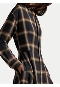 Polo Ralph Lauren Sukienka koszulowa 211A12167001 Brązowy A-Line Fit. Typ kołnierza: polo. Kolor: brązowy. Materiał: bawełna. Typ sukienki: koszulowe #4