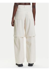 Adidas - adidas Jeansy Adibreak JD5618 Écru Wide Leg #6