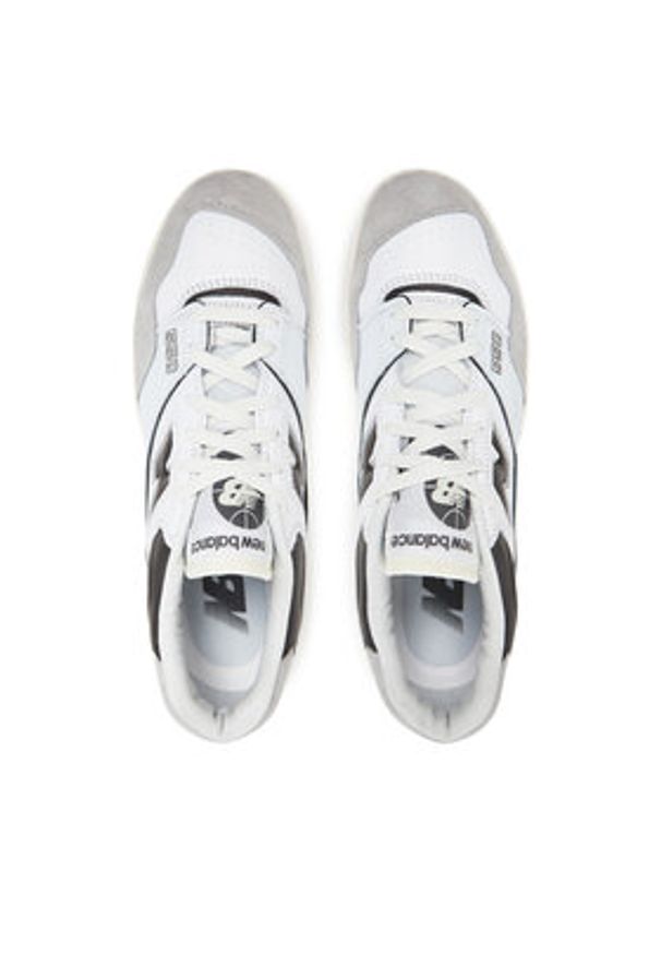New Balance Sneakersy BB550GWB M Biały. Kolor: biały. Materiał: skóra