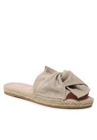 Manebi Espadryle Oragnic Hemp Sandals With Knnot O 7.1 JK Beżowy. Kolor: beżowy. Materiał: materiał