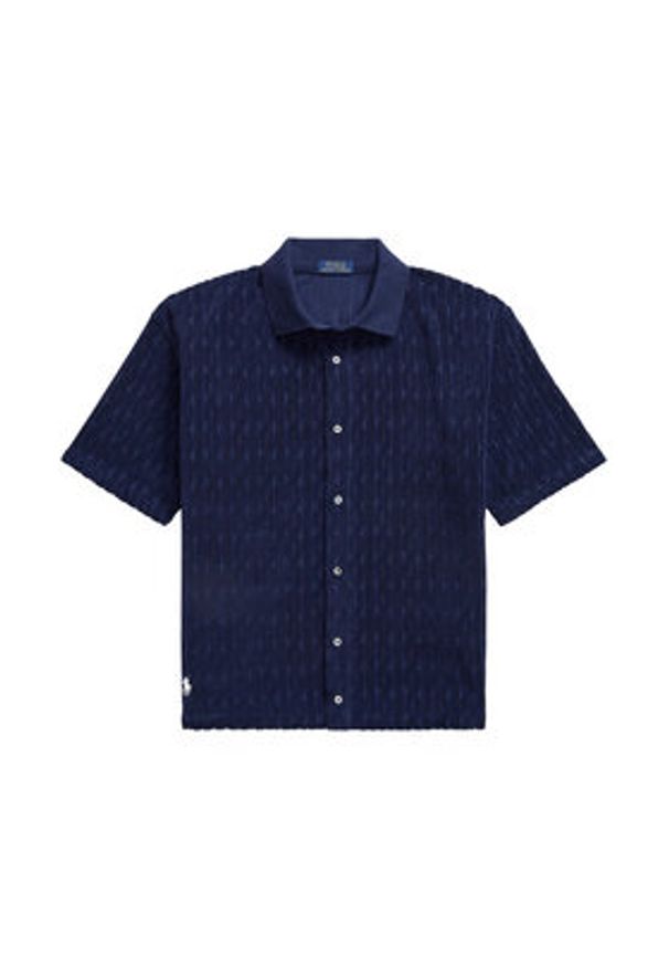Polo Ralph Lauren Koszula 710B19621001 Granatowy Regular Fit. Typ kołnierza: polo. Kolor: niebieski. Materiał: bawełna
