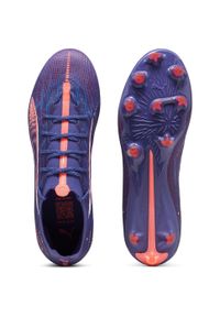 Buty piłkarskie Puma Ultra Pro FG Lapis, Mężczyźni. Kolor: fioletowy. Materiał: materiał. Sport: piłka nożna