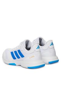 Adidas - adidas Buty halowe Ligra 8 KJ3667 Biały. Kolor: biały. Materiał: materiał #3