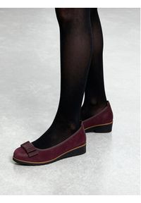 Lasocki Baleriny CEO-RST-TOMBA-29 Bordowy. Kolor: czerwony. Materiał: materiał #6