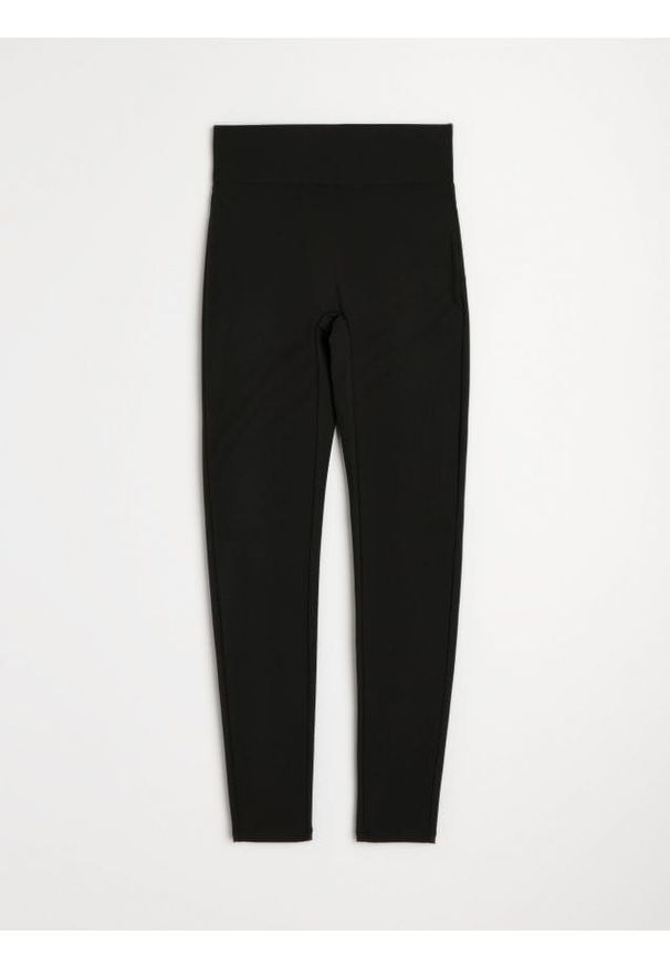 Sinsay - Legginsy sportowe Active - czarny. Kolor: czarny. Styl: sportowy