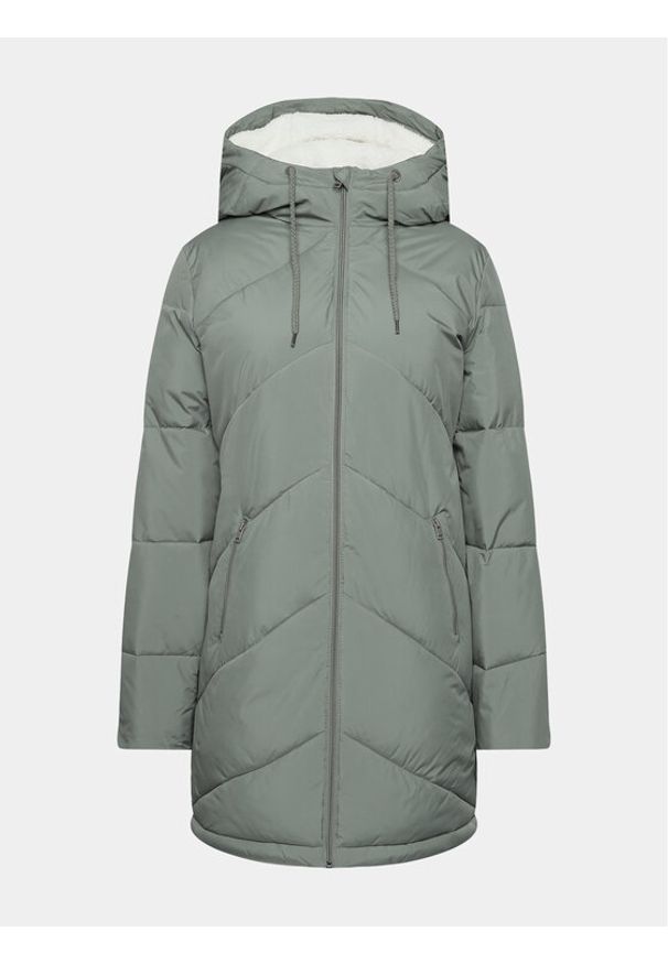 Roxy Płaszcz zimowy Better Weather Jckt ERJJK03567 Zielony Regular Fit. Kolor: zielony. Materiał: syntetyk. Sezon: zima