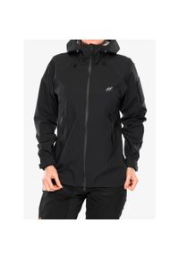 Kurtka przeciwdeszczowa damska Helikon-Tex Squall Hardshell. Kolor: czarny. Materiał: hardshell