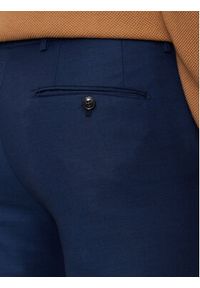 Jack & Jones Chinosy Solaris 12141112 Granatowy Super Slim Fit. Kolor: niebieski. Materiał: syntetyk #3