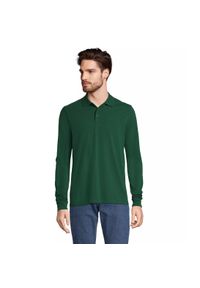 SOL'S - Koszulka polo z długim rękawem Sol's Prime. Okazja: na co dzień. Typ kołnierza: polo. Kolor: zielony. Długość rękawa: długi rękaw. Długość: długie. Styl: casual, elegancki #1