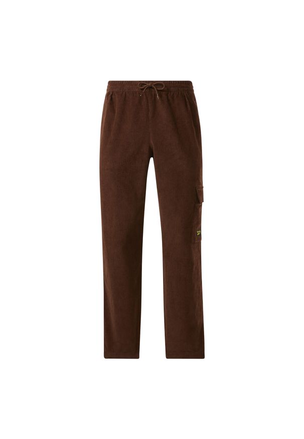 Spodnie Cargo Reebok Classics. Kolor: brązowy. Sport: fitness