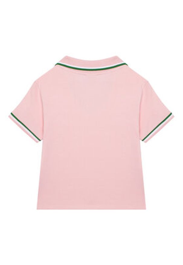 Juicy Couture Polo JCWCT225355 Różowy Regular Fit. Typ kołnierza: polo. Kolor: różowy