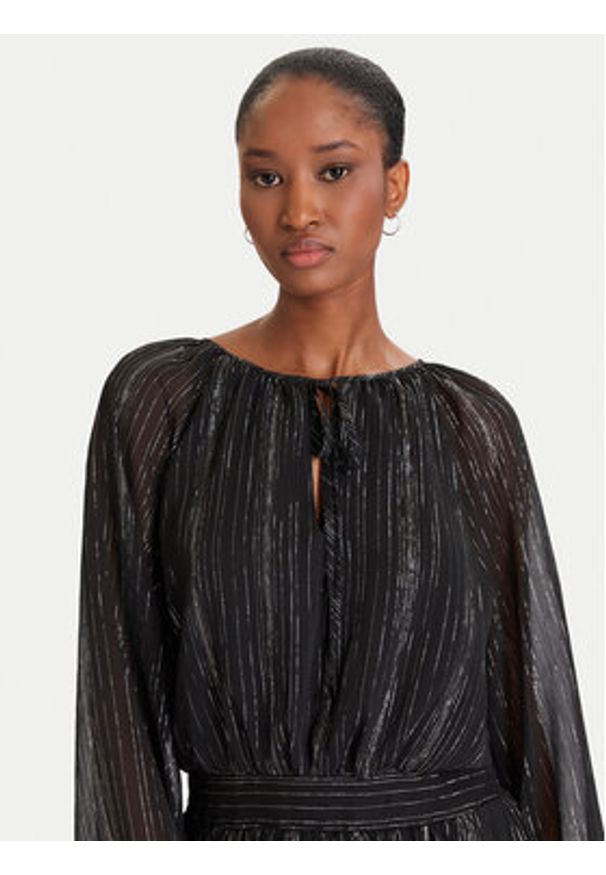 DKNY Sukienka koktajlowa DD5H1H71 Czarny Regular Fit. Kolor: czarny. Materiał: syntetyk. Styl: wizytowy