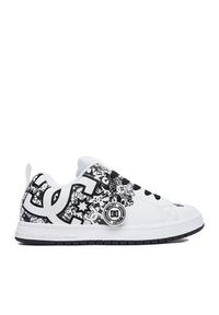DC Shoes Sneakersy CEOWB-MP40-160W Biały. Kolor: biały. Materiał: skóra #7