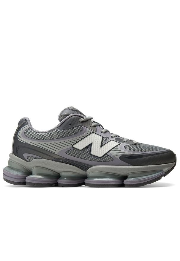 Buty unisex New Balance U20008LR - szare. Kolor: szary. Materiał: materiał, syntetyk. Szerokość cholewki: normalna