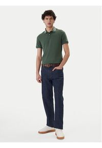 Guess Polo M6GP66 K3070 Zielony Slim Fit. Typ kołnierza: polo. Kolor: zielony. Materiał: bawełna #5
