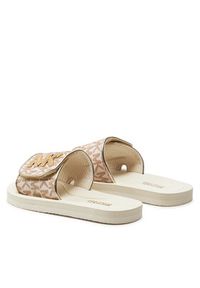 MICHAEL KORS KIDS Klapki MK100946 Beżowy. Kolor: beżowy