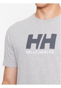 Helly Hansen T-Shirt Logo 33979 Szary Regular Fit. Kolor: szary. Materiał: bawełna #5