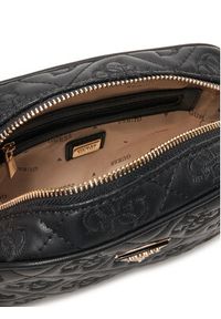 Guess Torebka Adelasia HWQL96 58140 Czarny. Kolor: czarny. Materiał: skórzane