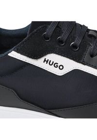 Hugo Sneakersy Icelin 50471304 10234982 01 Granatowy. Kolor: niebieski. Materiał: materiał #4