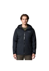 columbia - Kurtka ocieplana męska Columbia Point Park II Insulated. Kolor: czarny. Sport: turystyka piesza