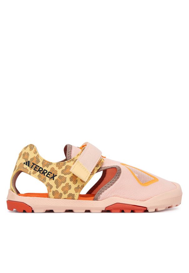 Adidas - Sandały adidas. Kolor: różowy