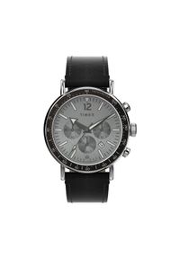 Timex Zegarek Waterbury Standard TW2W47400 Czarny. Kolor: czarny