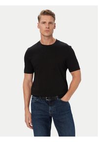 BOSS T-Shirt Thompson 01 50565995 Czarny Regular Fit. Kolor: czarny. Materiał: bawełna #1