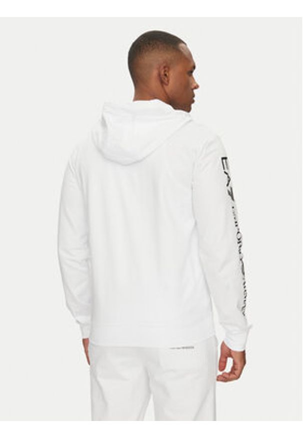 EA7 Emporio Armani Bluza 7M000568 AF13512 M0003 Biały Regular Fit. Kolor: biały. Materiał: bawełna