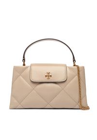 Tory Burch Torebka Kira Diamond Quilt East-West Top Handle 174999 Beżowy. Kolor: beżowy. Materiał: skórzane #3