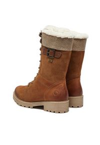 Remonte Trapery D0W72-22 Brązowy. Kolor: brązowy. Materiał: nubuk, skóra #5