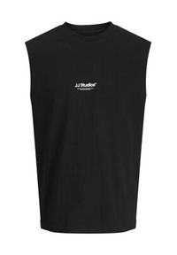Jack & Jones Tank top Soho 12288001 Czarny Relaxed Fit. Kolor: czarny. Materiał: bawełna #2