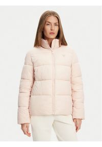 Guess Kurtka zimowa V4YL03 WFUD0 Różowy Regular Fit. Kolor: różowy. Materiał: syntetyk. Sezon: zima