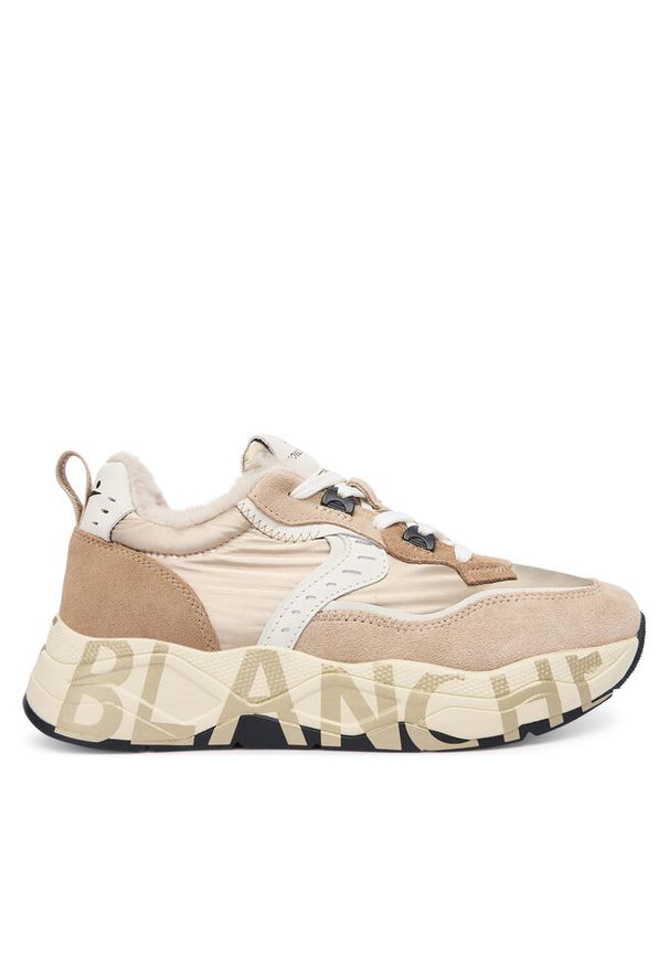 Sneakersy Voile Blanche. Kolor: beżowy