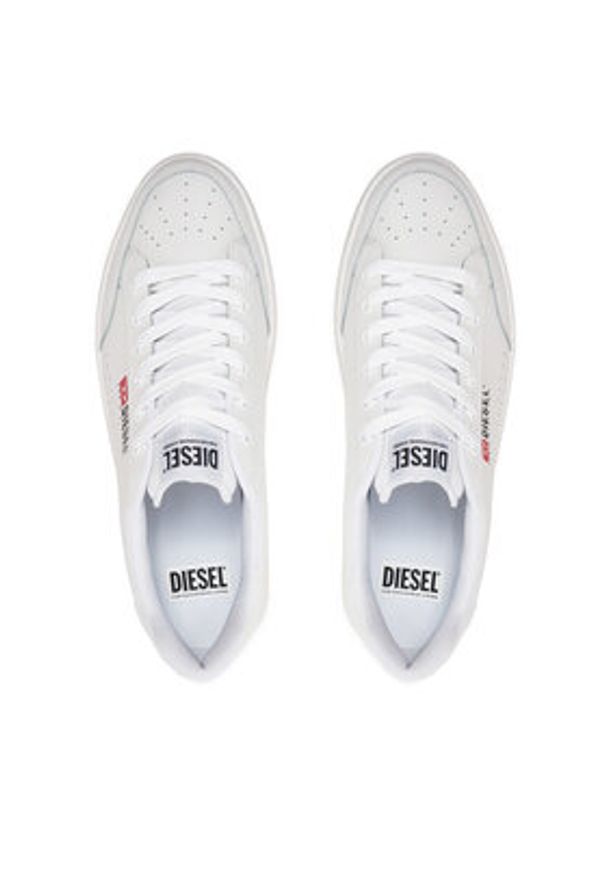 Diesel Sneakersy S-Athene Vtg Y03282 P6325 T1003 Biały. Kolor: biały. Materiał: skóra